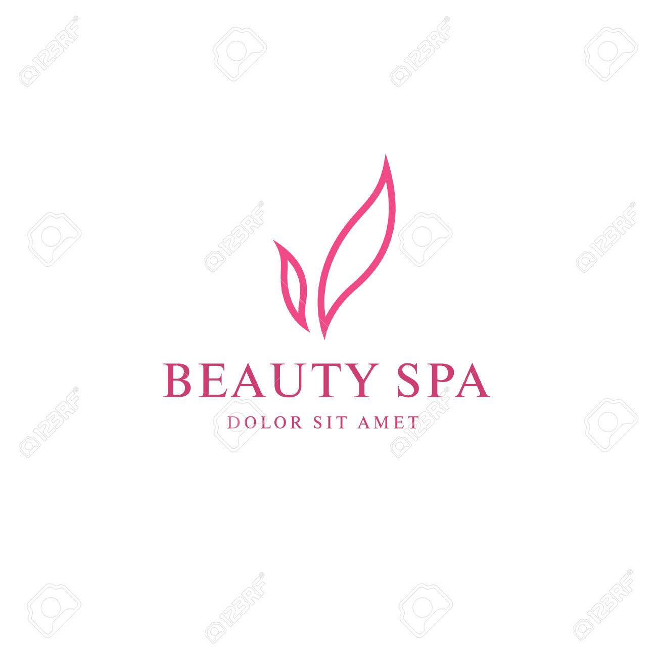 Beauty Spa Logo Design Royalty Free Cliparts Vectors And Stock Beauty Spa Logo Design Royalty Free Cliparts Vectors And Stock
