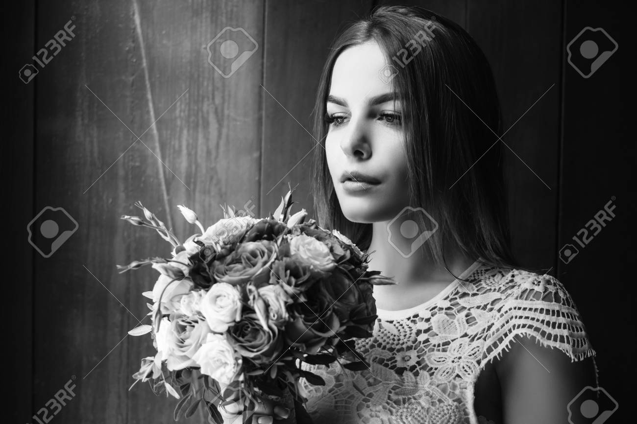 white dress with black flowers