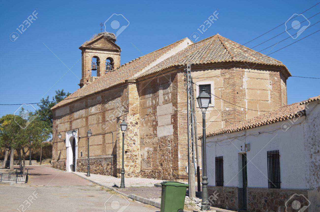 Small Church In Canada De Calatrava Ciudad Real Spain Stock Photo Picture And Royalty Free Image Image 12474433