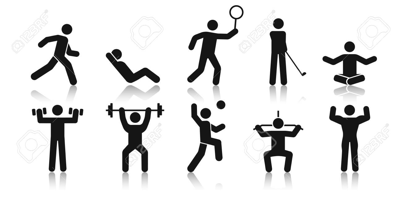 Stick Figure Stickman Stick Man People Person Poses Postures