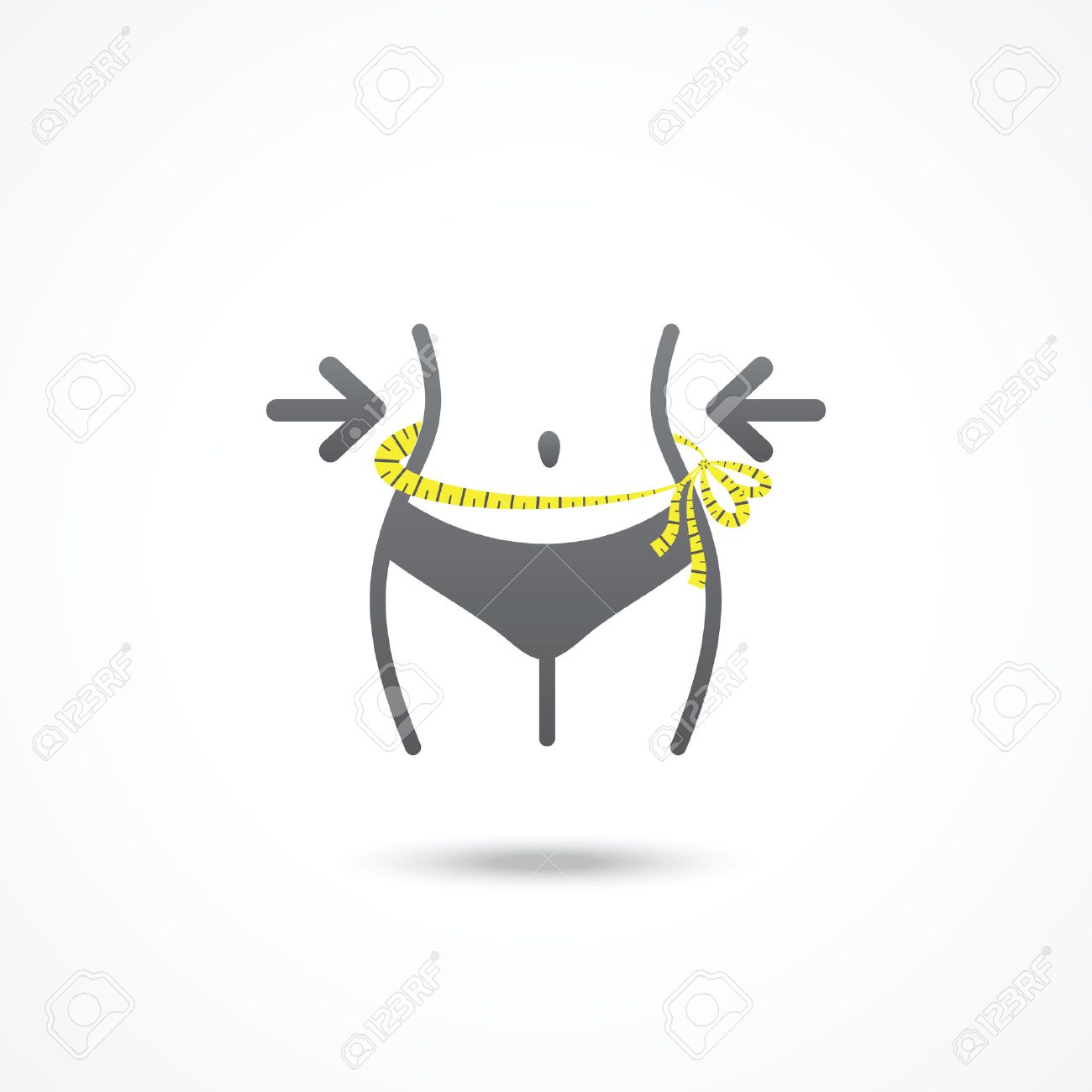 Gewichtsverlust Symbol