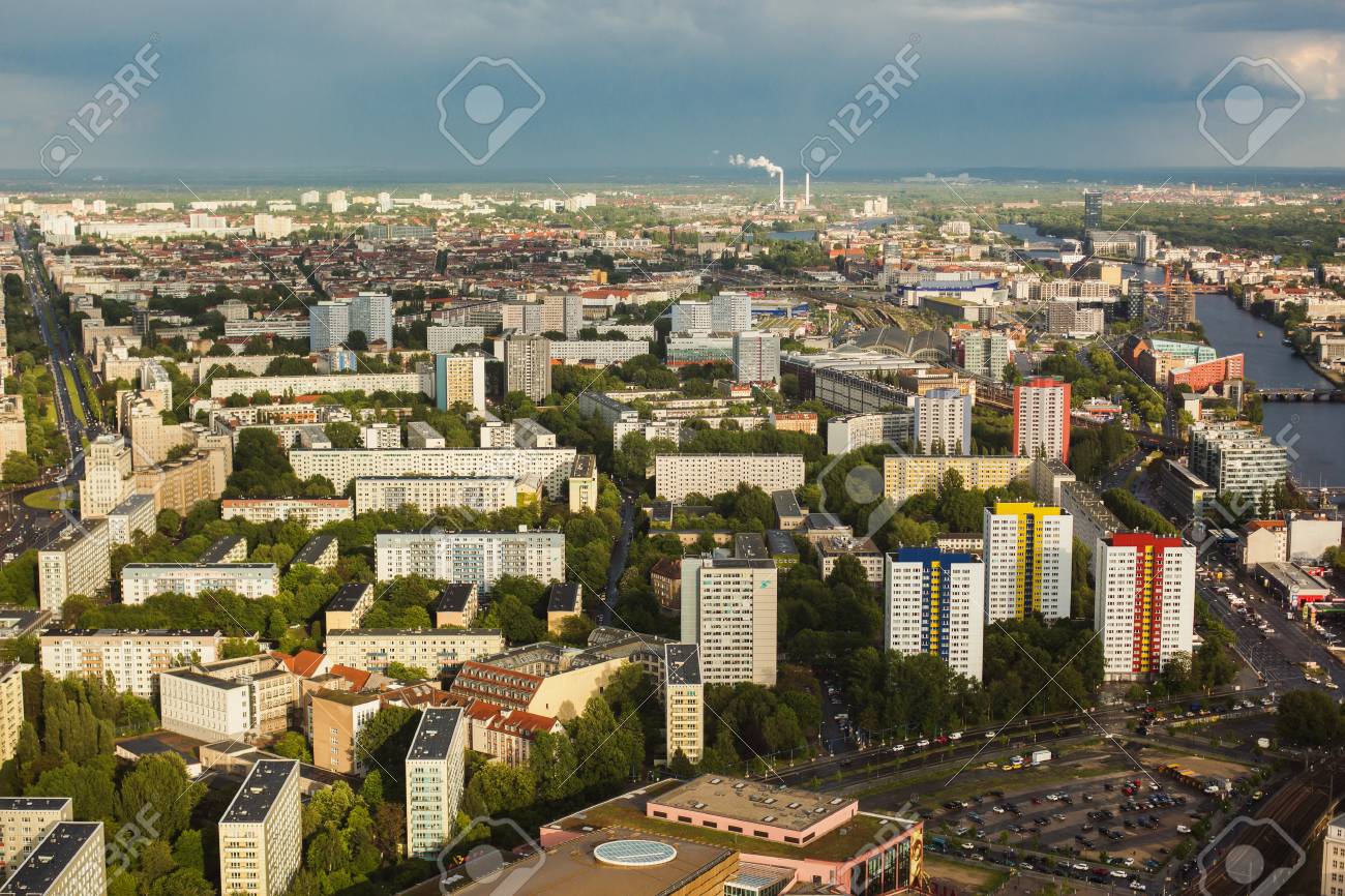 Travel To Germany View Of The Houses And Streets Of Berlin With Stock Photo Picture And Royalty Free Image Image