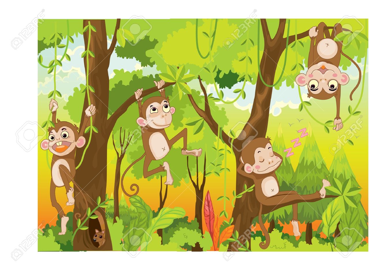 Illustration Of A Monkey In A Jungle Royalty Free SVG, Cliparts, Vectors, And Stock Illustration. Image 13216048. Illustration Of A Monkey In A Jungle Royalty Free SVG, Cliparts, Vectors, And Stock Illustration. Image 13216048.