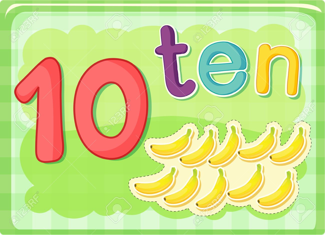 数 10 を示すイラストのフラッシュ カード のイラスト素材 ベクタ Image 数 10 を示すイラストのフラッシュ カード のイラスト素材 ベクタ Image