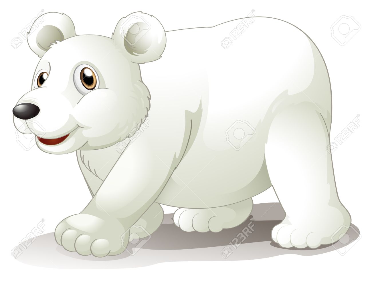 Illustration Of A Big White Bear On A White Background Royalty Free SVG, Cliparts, Vectors, And Stock Illustration. Image 18053191. Illustration Of A Big White Bear On A White Background Royalty Free SVG, Cliparts, Vectors, And Stock Illustration. Image 18053191.