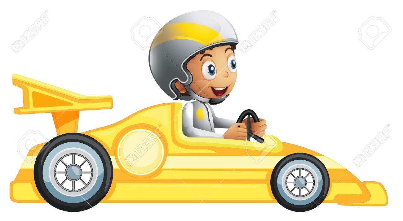 racing car boy