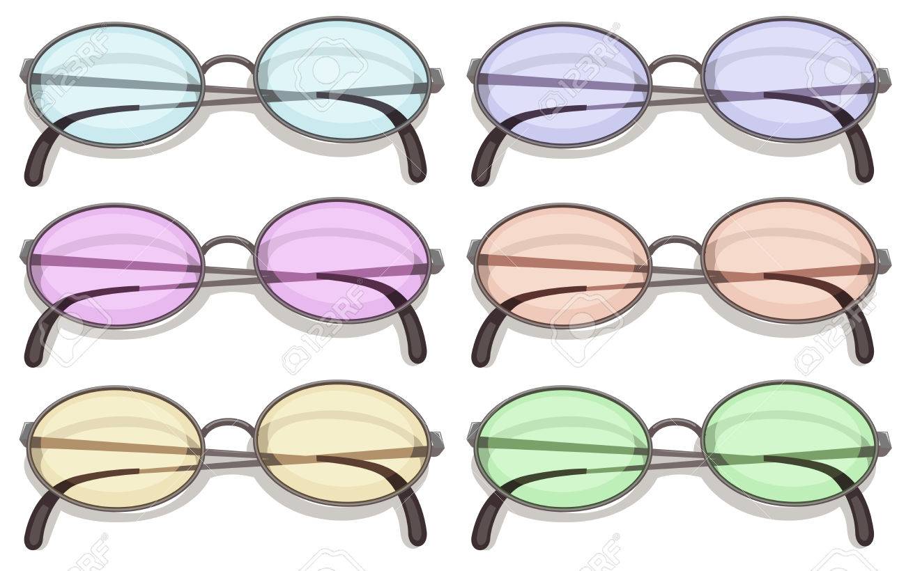 colored eyeglass lenses