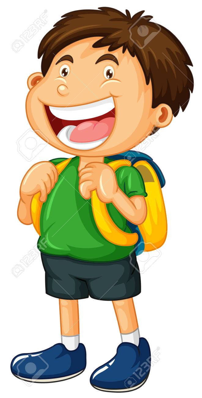 笑顔のイラスト男の子 のイラスト素材 ベクタ Image