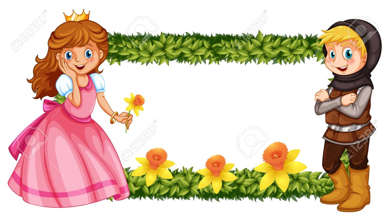 童話の文字イラスト フレーム設計 のイラスト素材 ベクタ Image