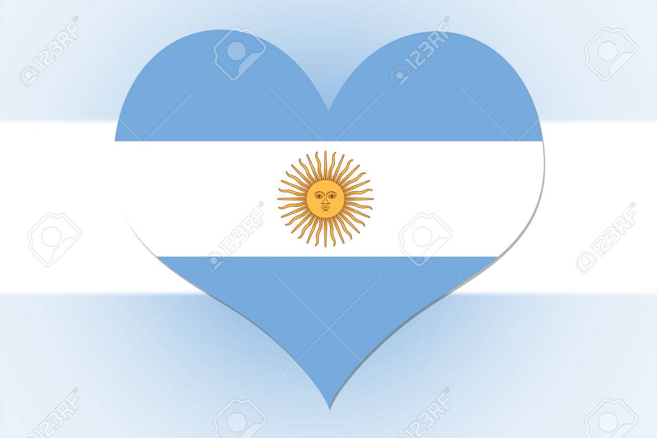 argentina flag in the