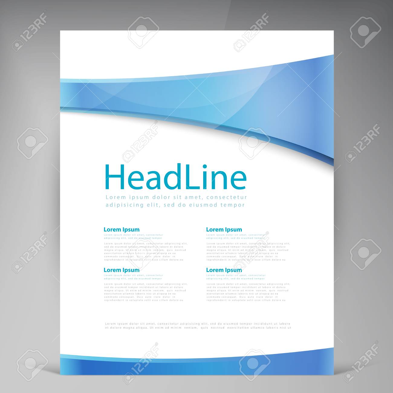 vector beautiful flyer template flyers design business brochure beautiful flyers