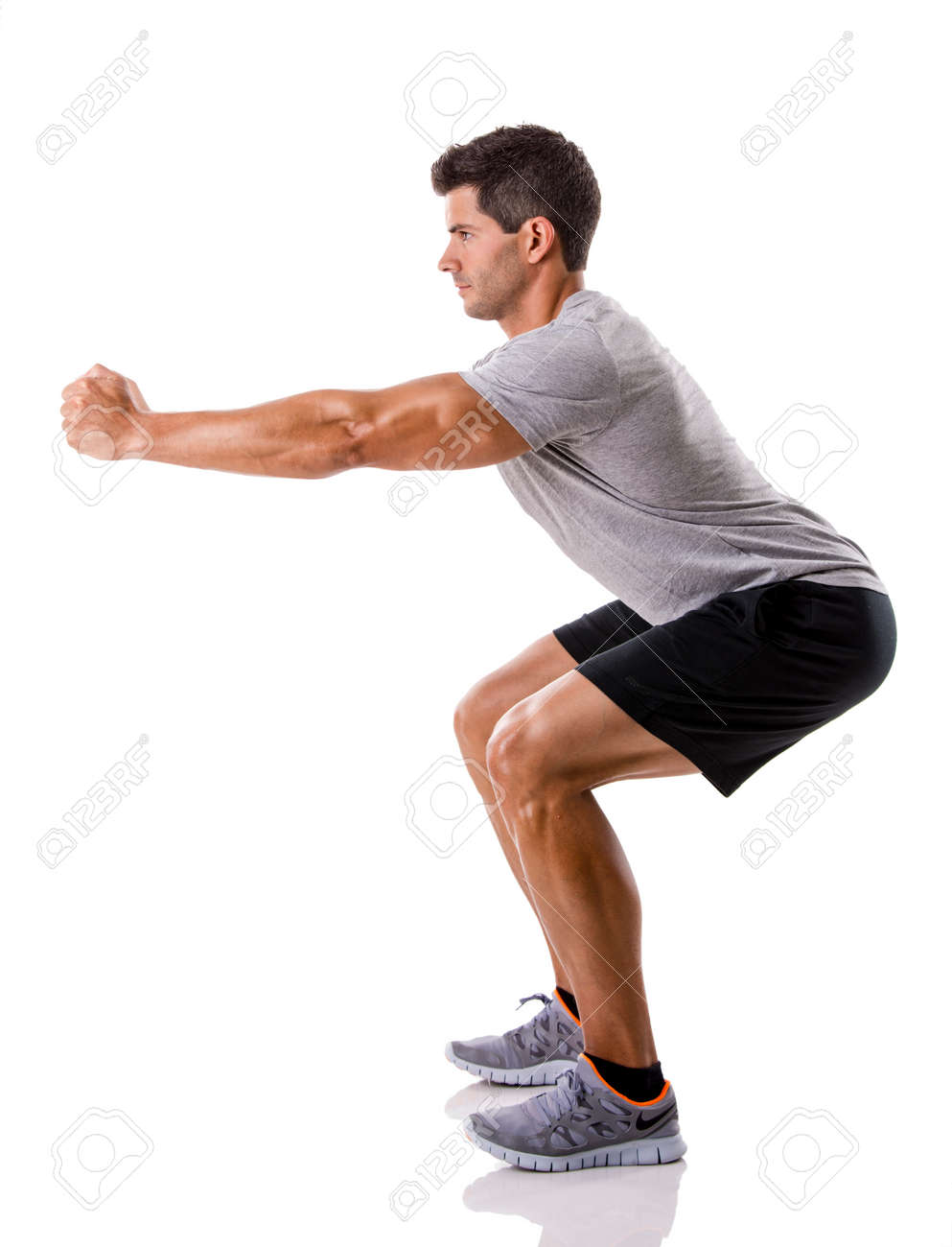 imagenes de personas haciendo sentadillas imagenes de personas haciendo sentadillas