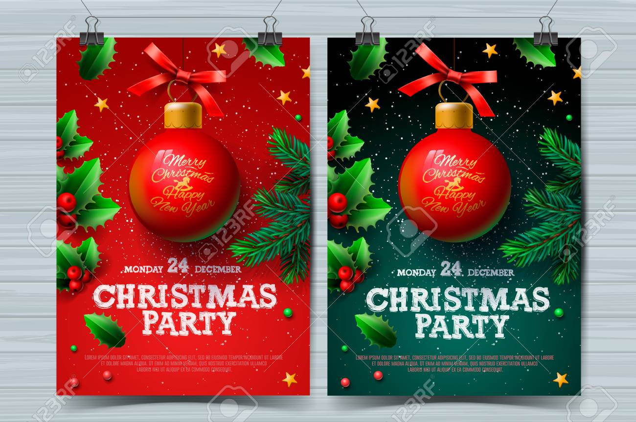 christmas party design templates