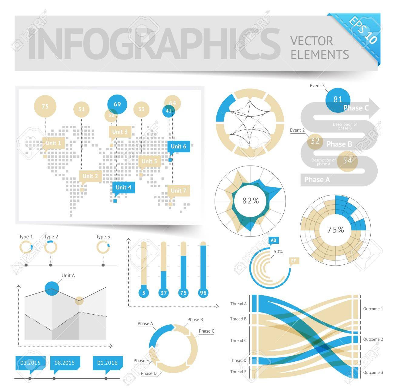 Infographic design elements Vector saved as EPS-10, file contains objects with transparency shadows etc - 19601837 Infographic design elements Vector saved as EPS-10, file contains objects with transparency shadows etc - 19601837