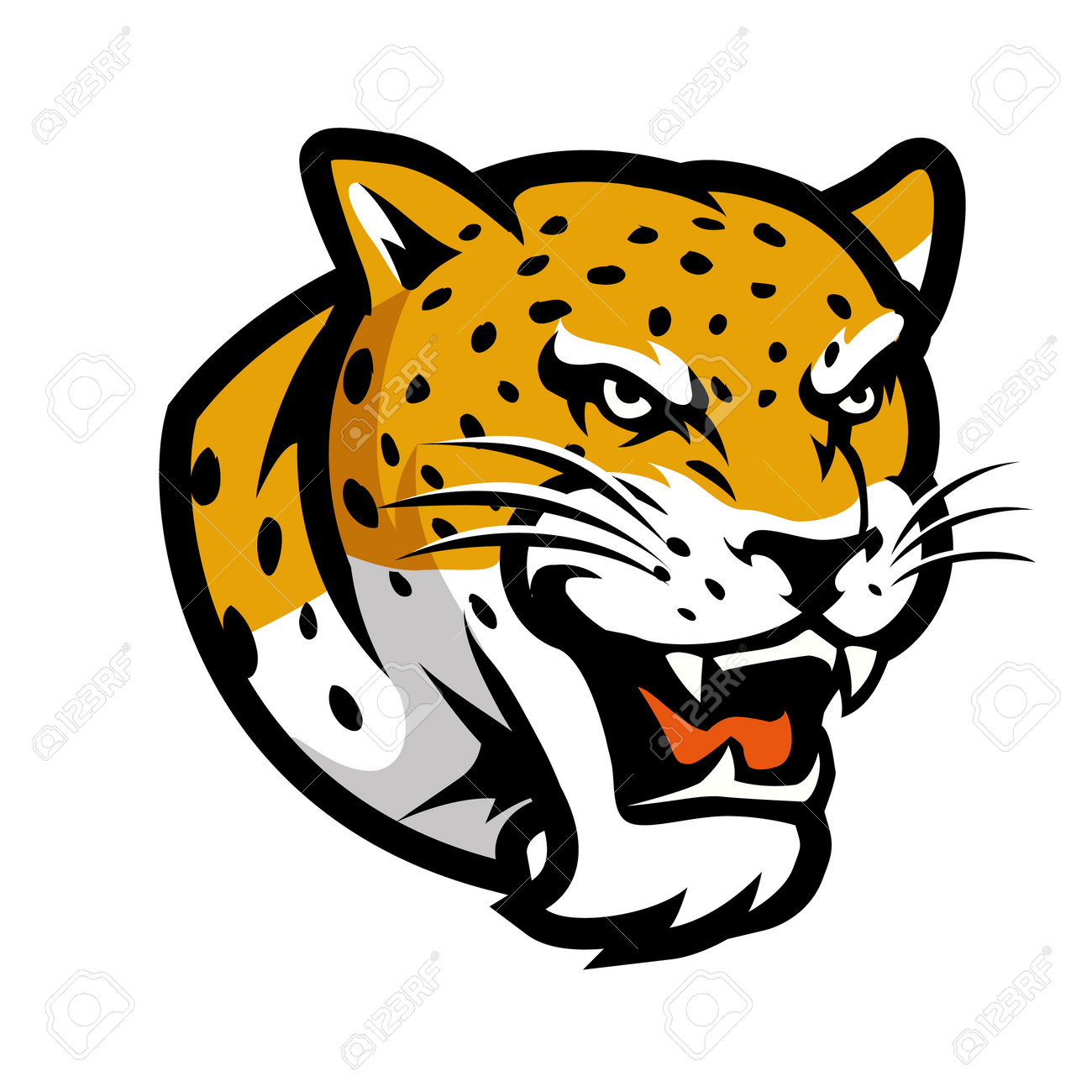 Mascot and Logo Jaguar Illustration, image size:1300x1300