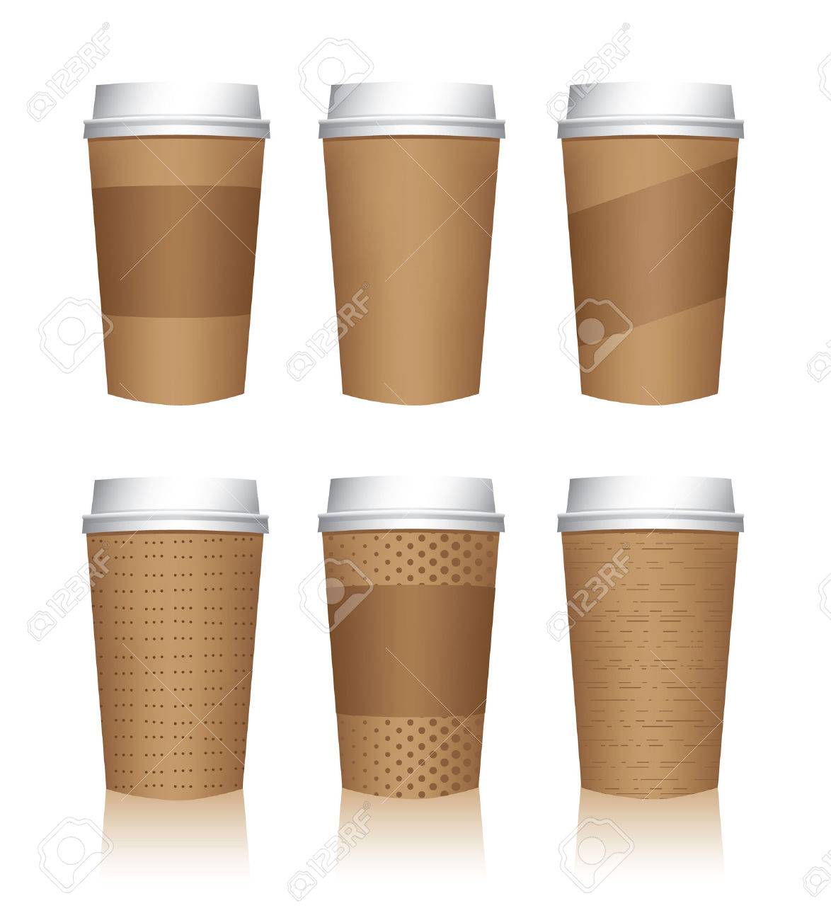 coffee cup templates royalty free cliparts vectors and stock