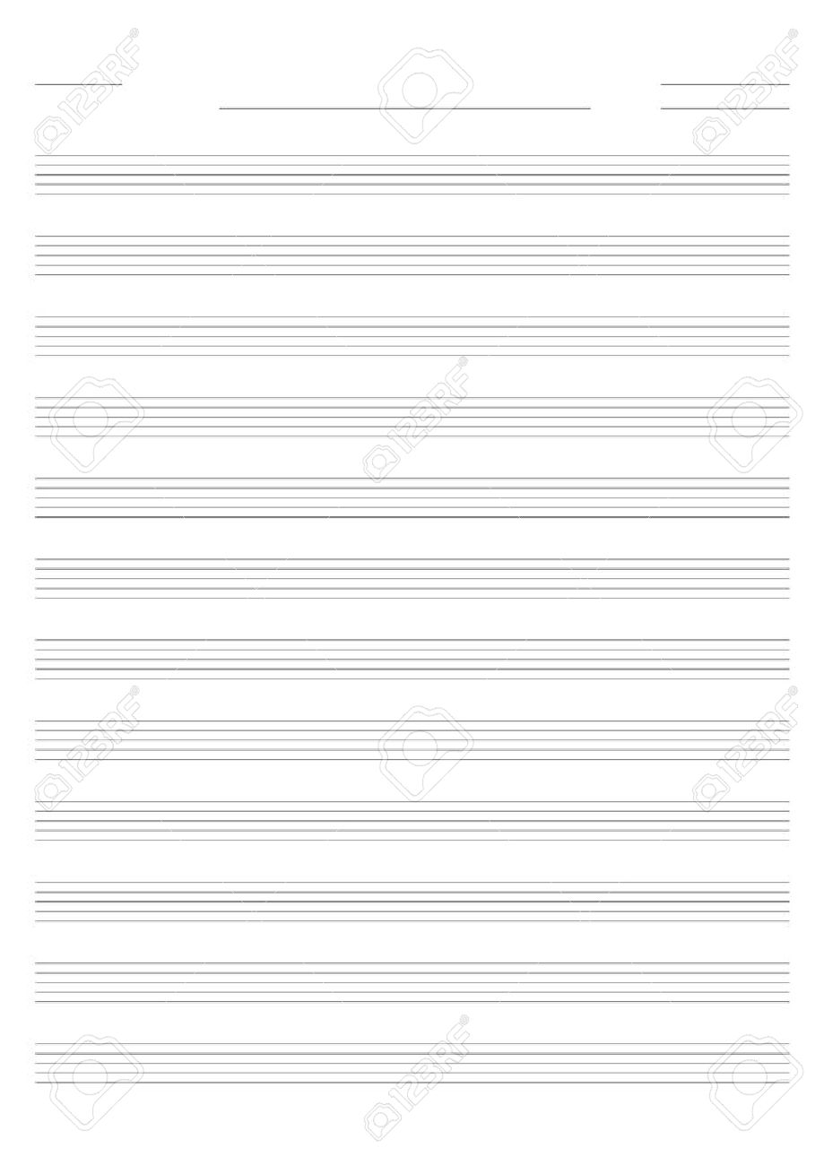 blank music sheets for piano