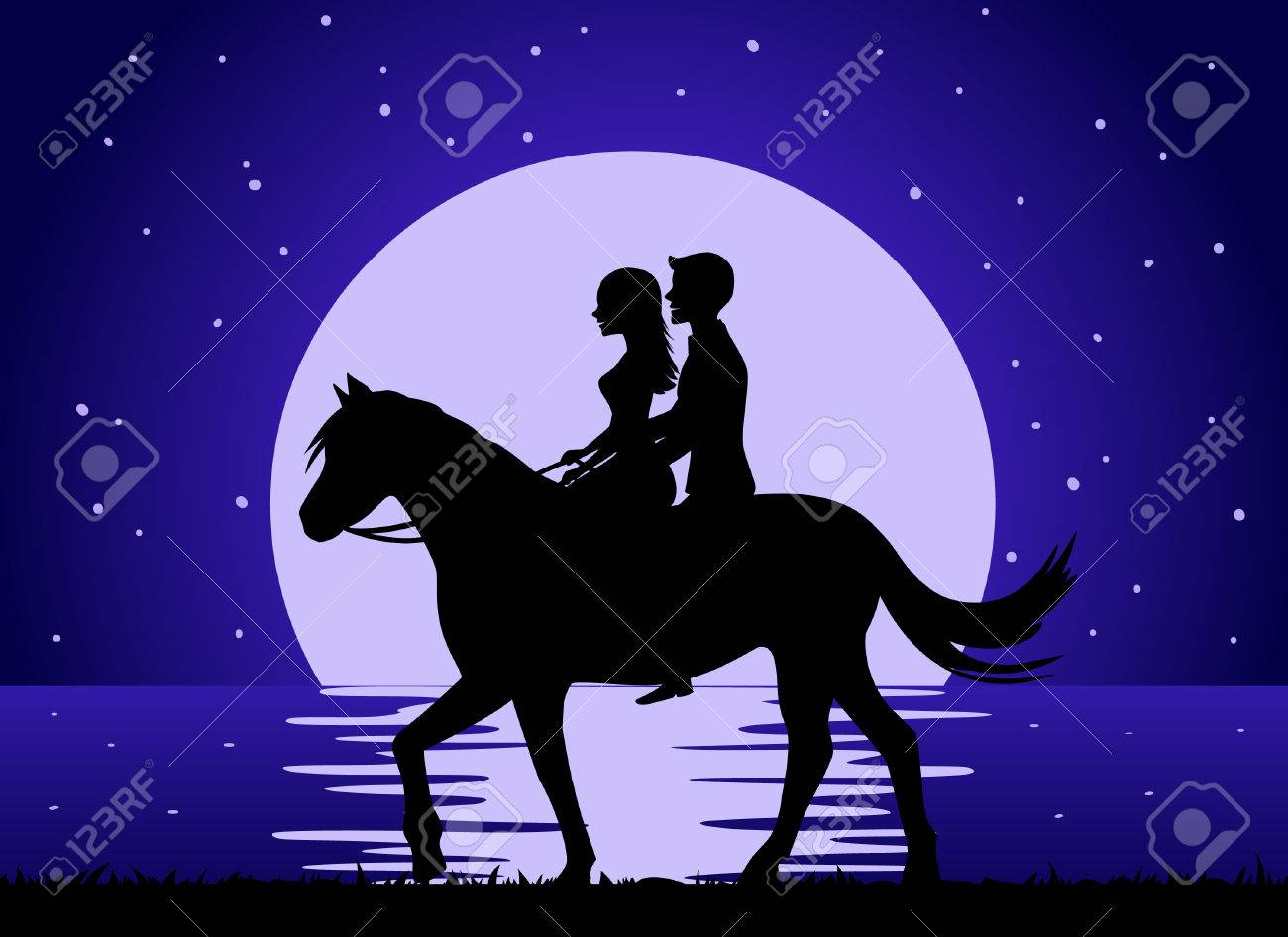 RÃ©sultat de recherche d'images pour "image clair de lune romantique"