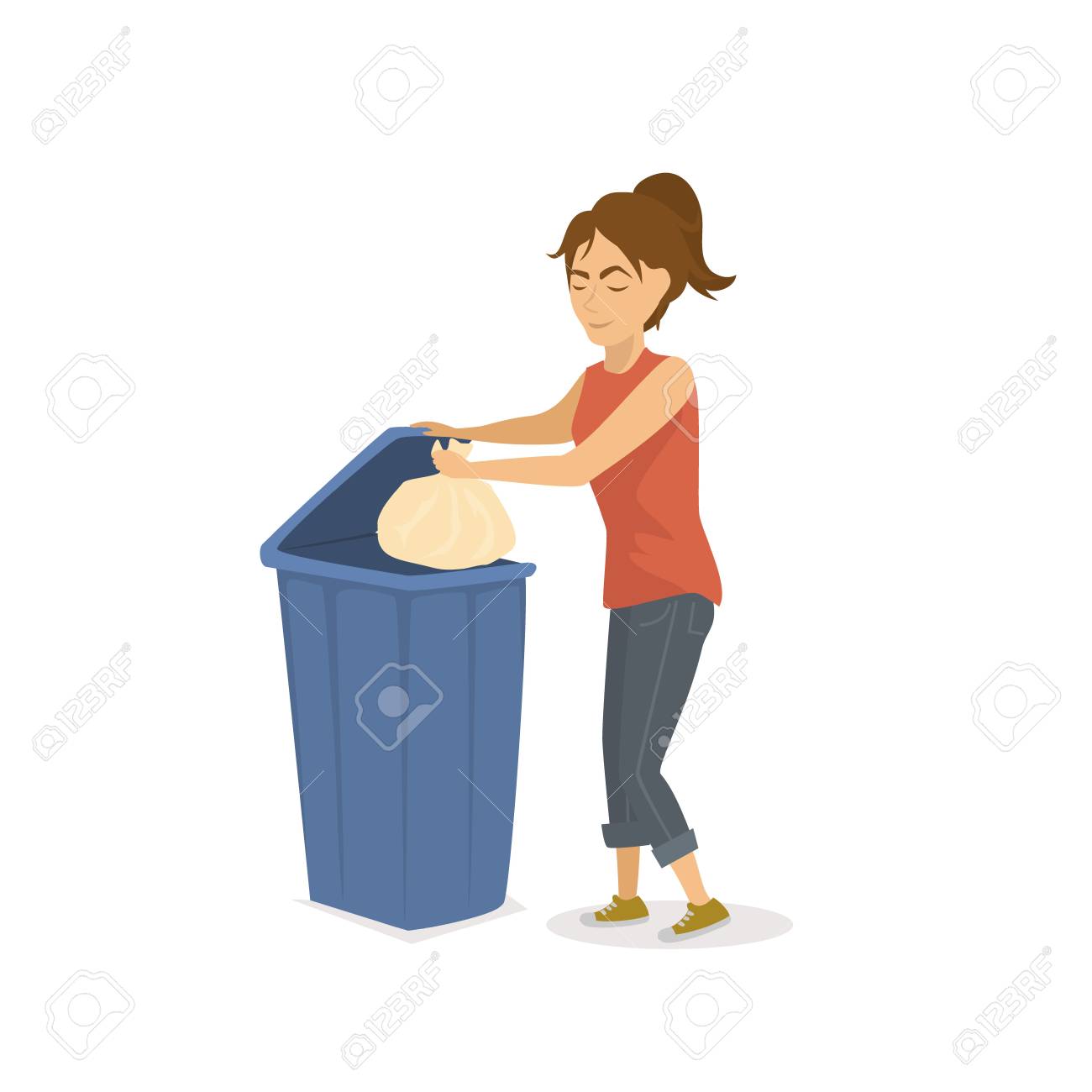 Мусорное ведро выбросить мусор. Мальчик выбрасывает мусор. Выбрасывать мусор в урну. Девочка собирает мусор. Девочка выбрасывает мусор в урну.