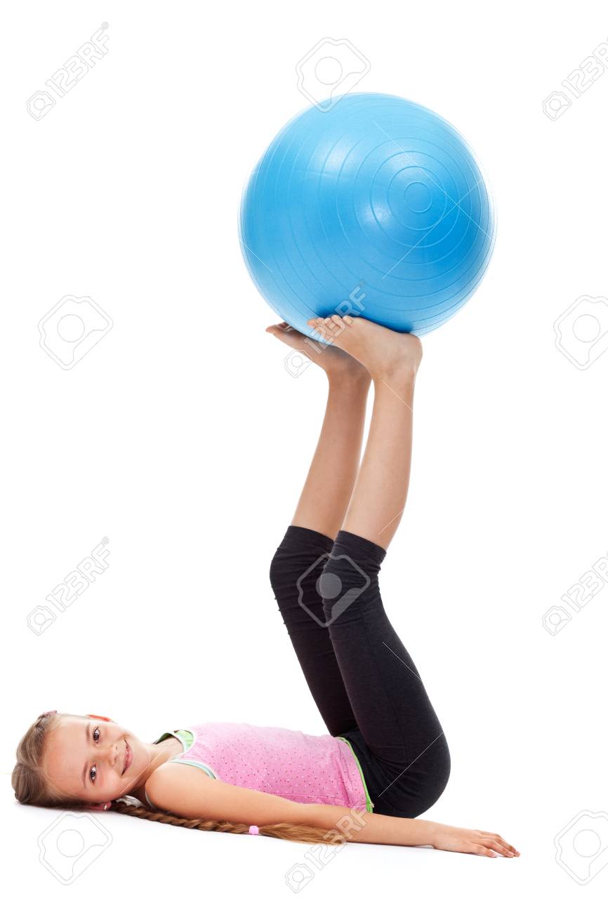 rubber gym ball
