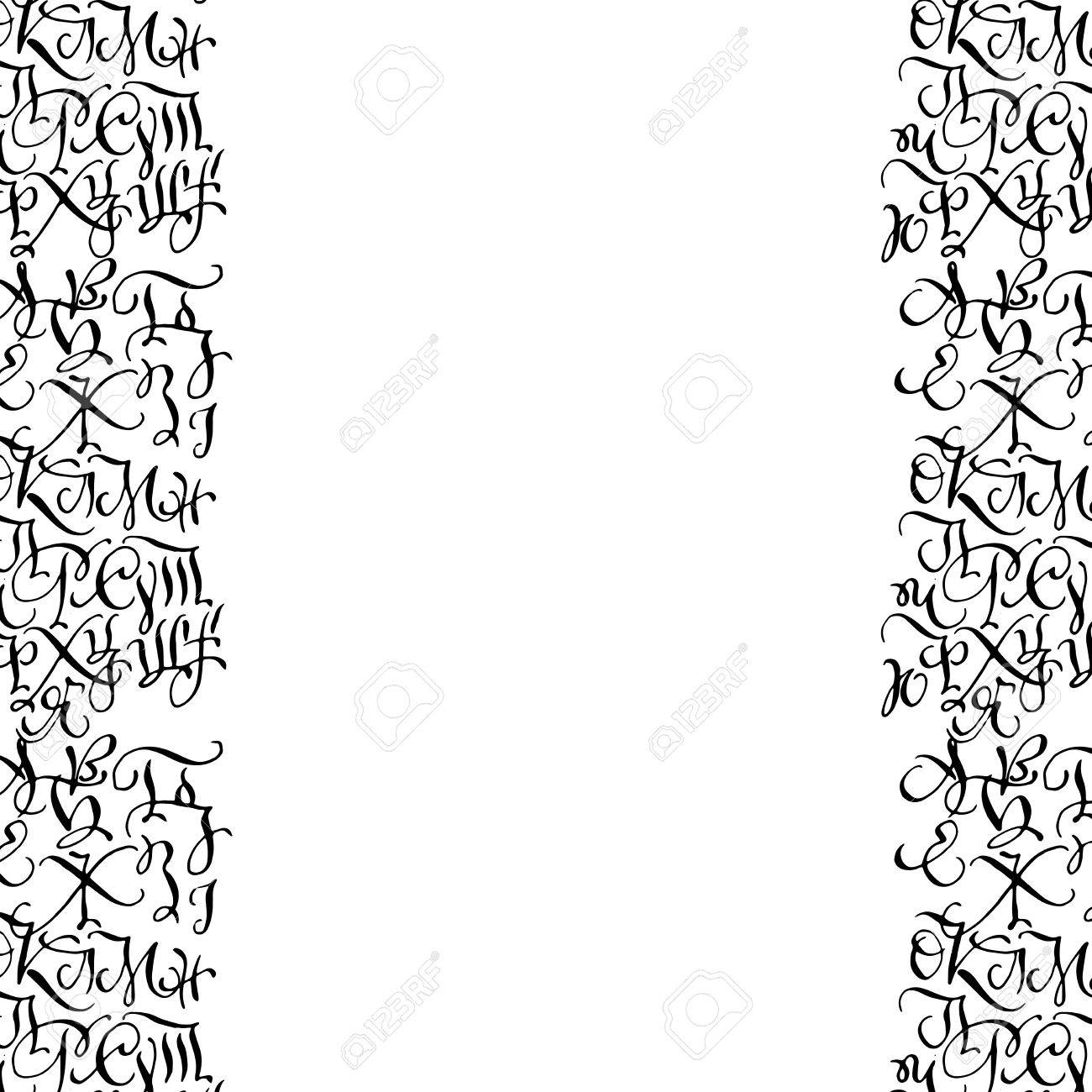 free borders for letters