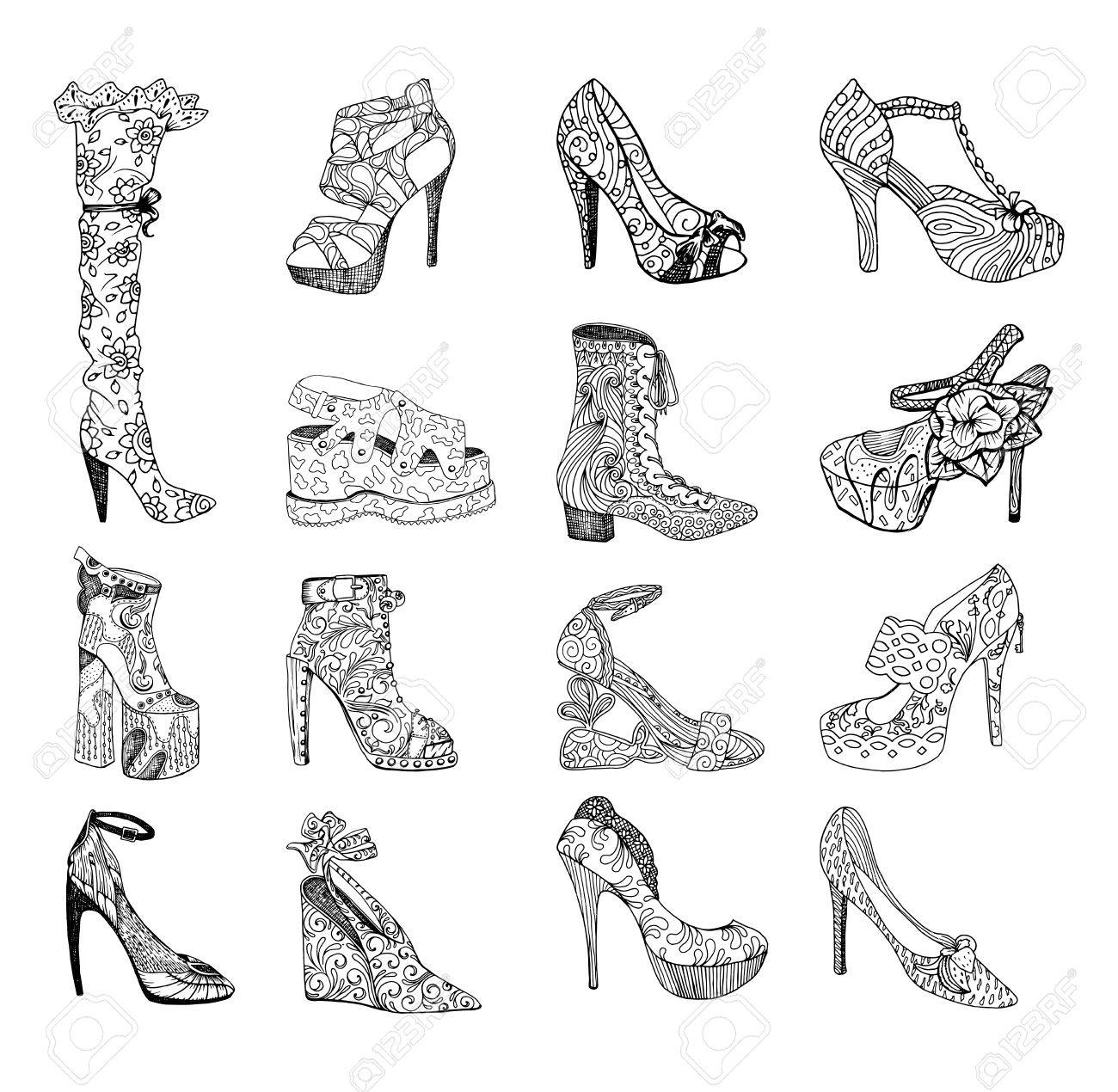 chaussures à la mode