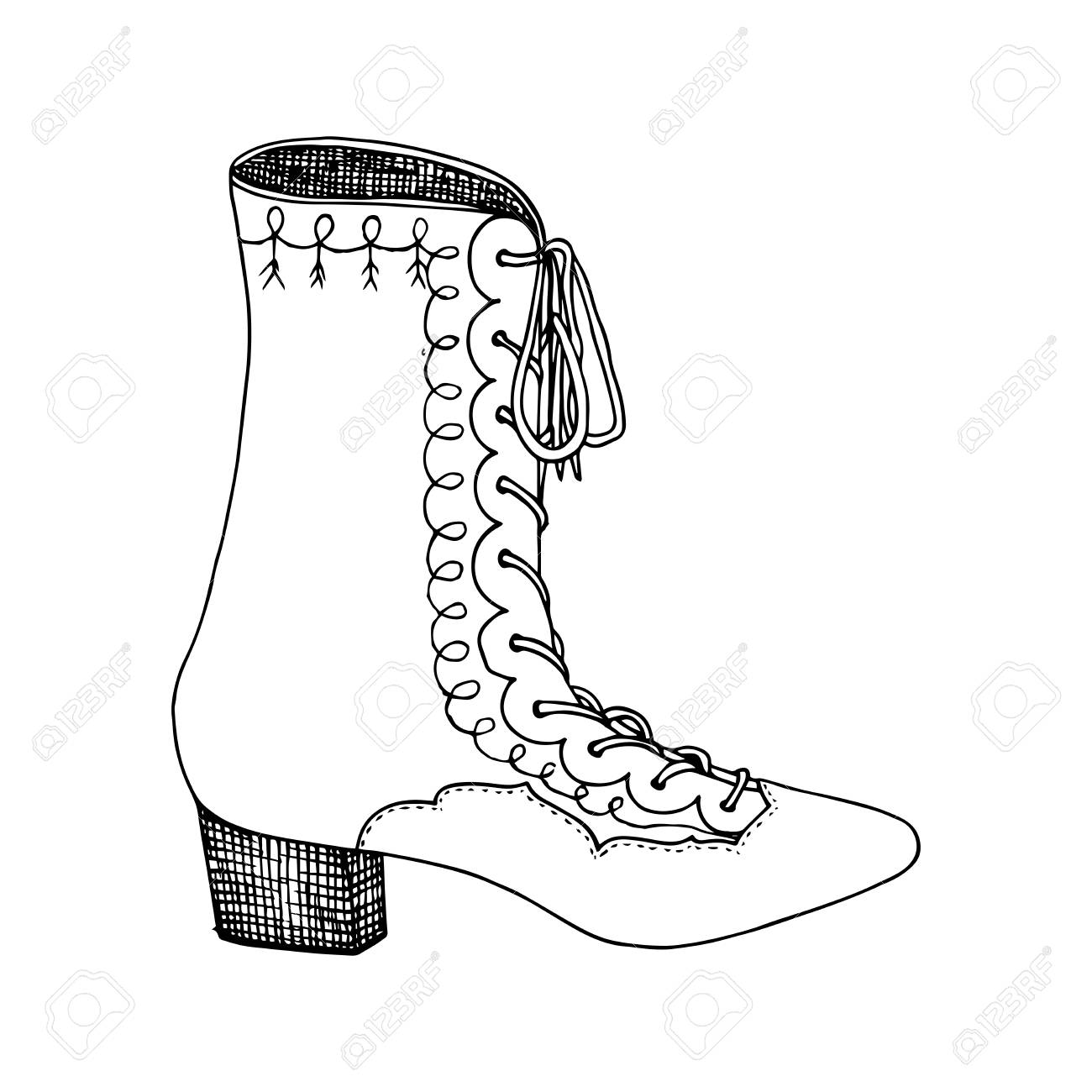 ModeClipart Conception Hauts De À Colorier Talons La Chaussures Isolé FemmeL'illustration Pour Pages Livres kiZXPuOTw