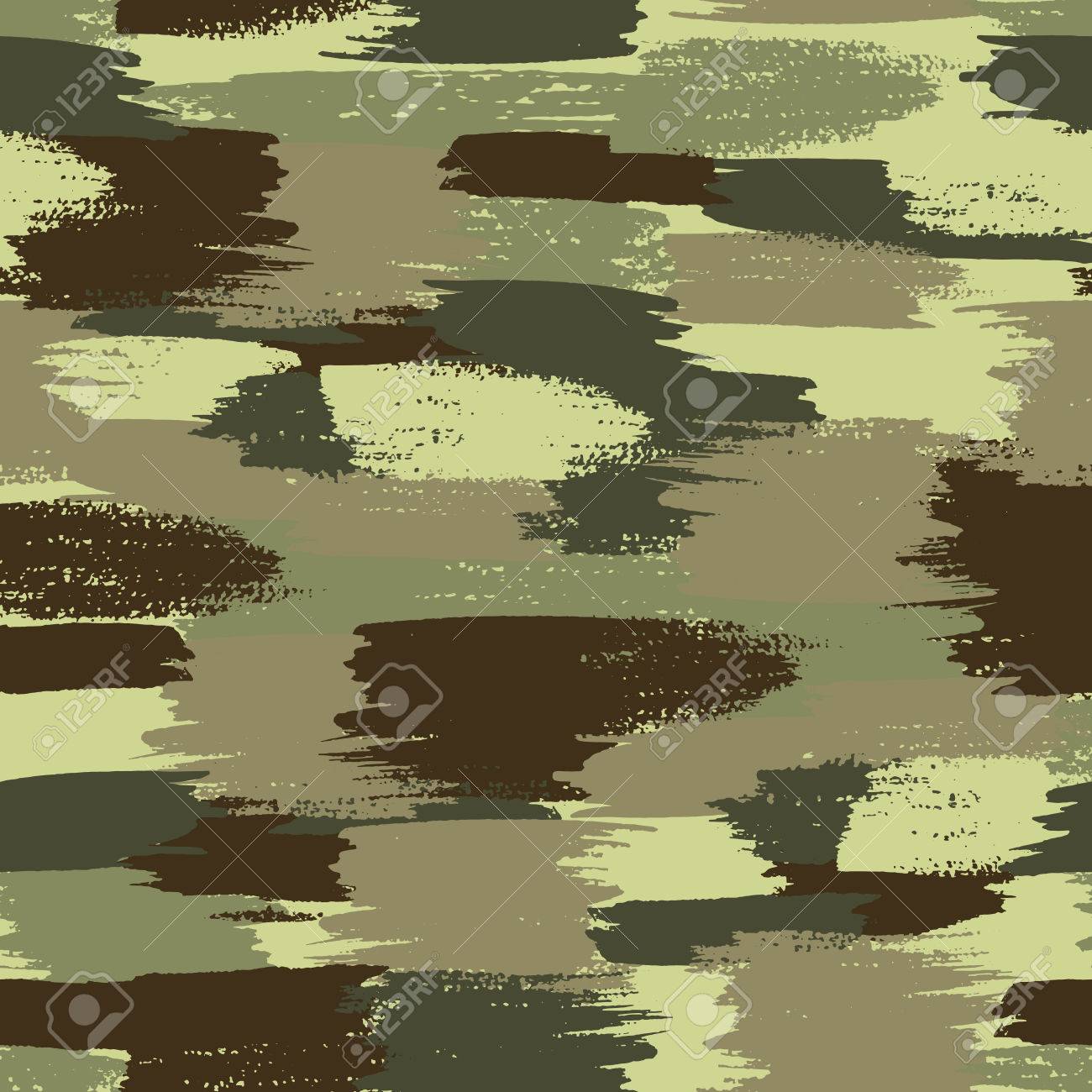 camouflage brush