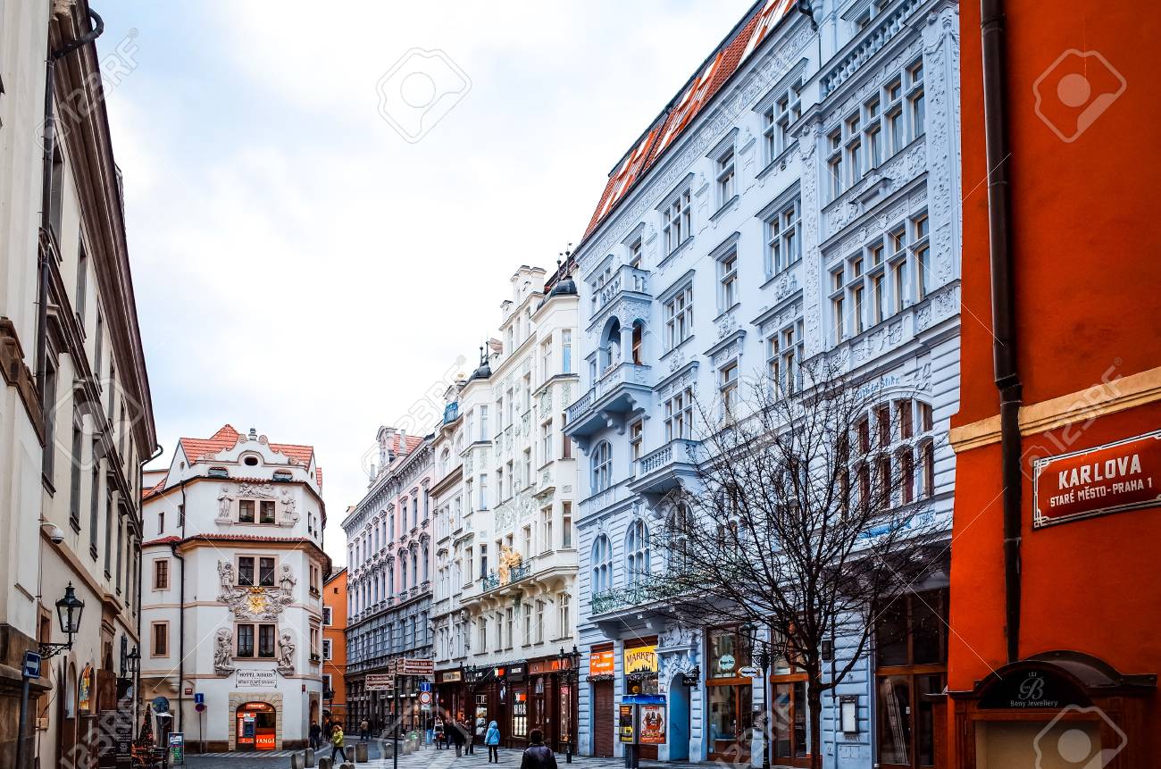 Street View Prague Czech Republic Prague, Czech Republic - Dec 23 : Beautiful Street View Of Traditional Old  Buildings In Prague, Czech Republic. Dec 23, 2014 In Prague Stock Photo,  Picture And Royalty Free Image. Image 53487985.