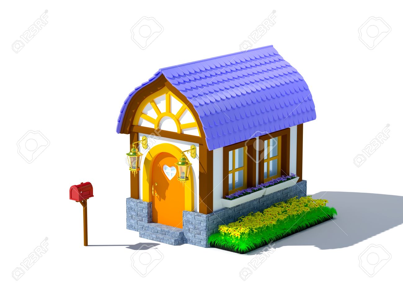 Cute Cartoon 3d House In A Fairy Tale Style Stock Photo, Picture And Royalty Free Image. Image 32376092. Cute Cartoon 3d House In A Fairy Tale Style Stock Photo, Picture And Royalty Free Image. Image 32376092.