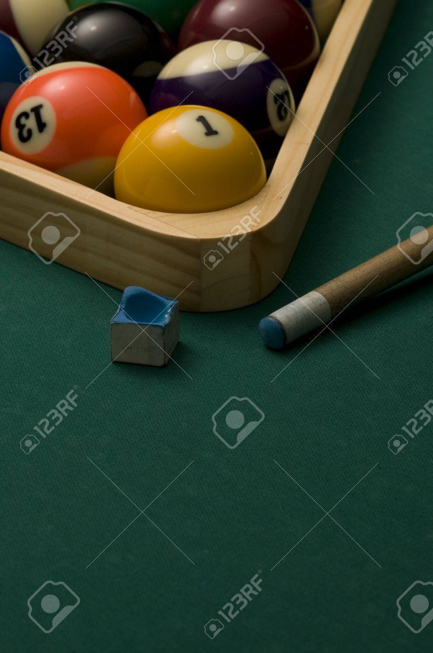 ビリヤードのボールと棒の画像 の写真素材 画像素材 Image