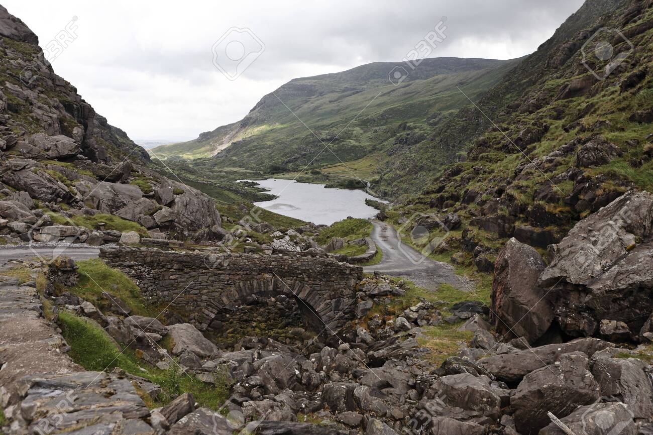 Old Stonebridge In The Gap Of Dunloe Killarney National Park