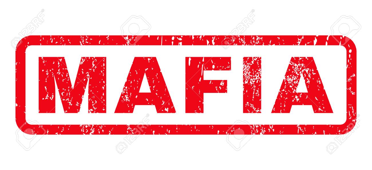 Mafia Text Rubber Seal Stamp Watermark Tag Inside Rounded Rectangular Banner With Grunge Design And Dirty Texture Horizontal Glyph Red Ink Sign On A White Background Stock Photo Picture And Royalty Free<script async src=