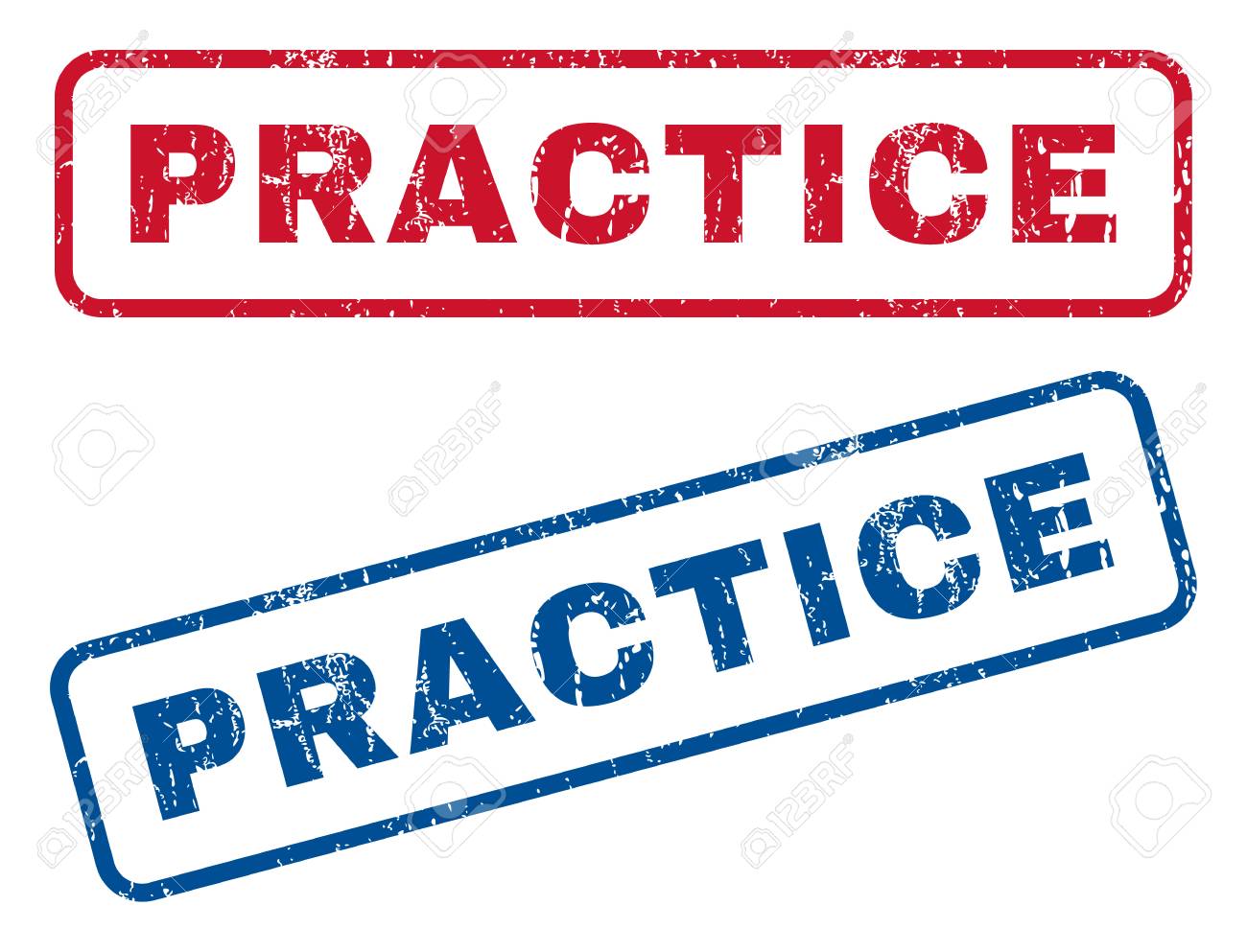 Practice Text Rubber Seal Stamp Watermarks Vector Style Is Blue Royalty Free Cliparts Vectors And Stock Illustration Image