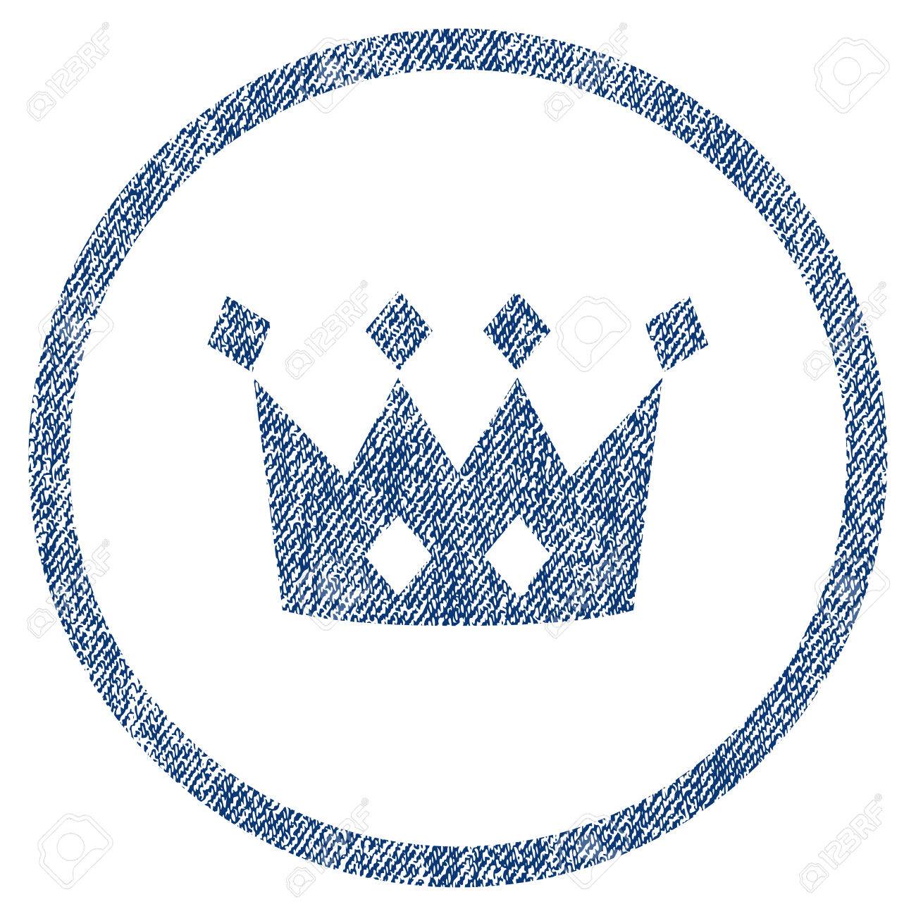 crown textured icon for