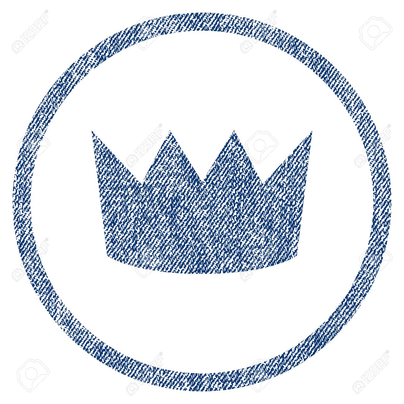 crown textured icon for