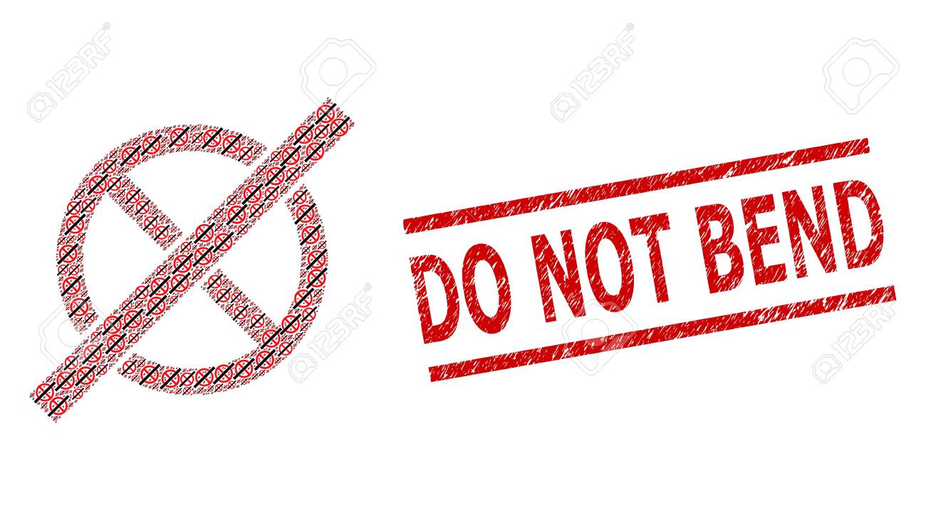 Recursive Collage No Rules And Do Not Bend Unclean Stamp Print Royalty Free Cliparts Vectors And Stock Illustration Image