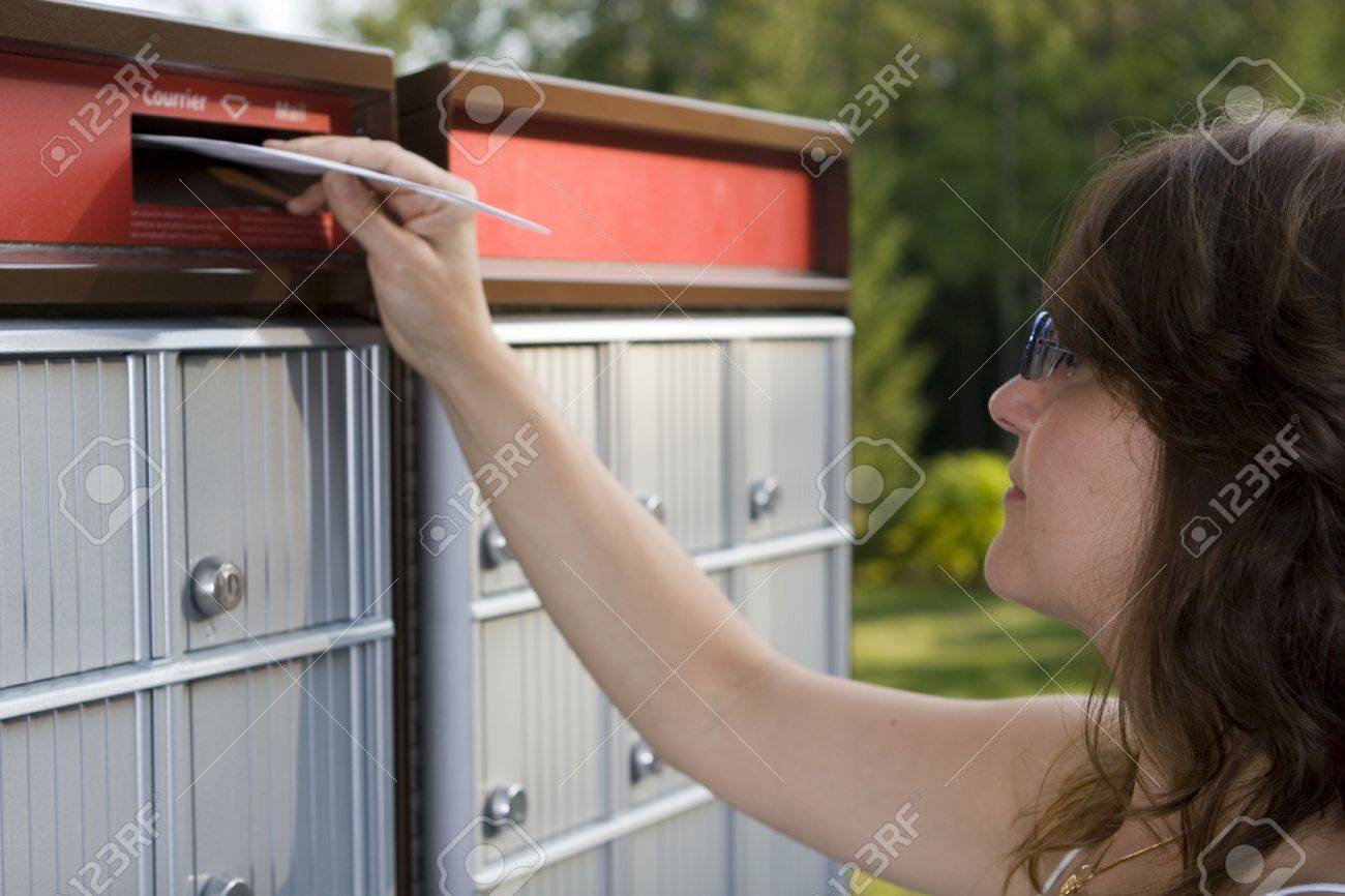 mailing a letter