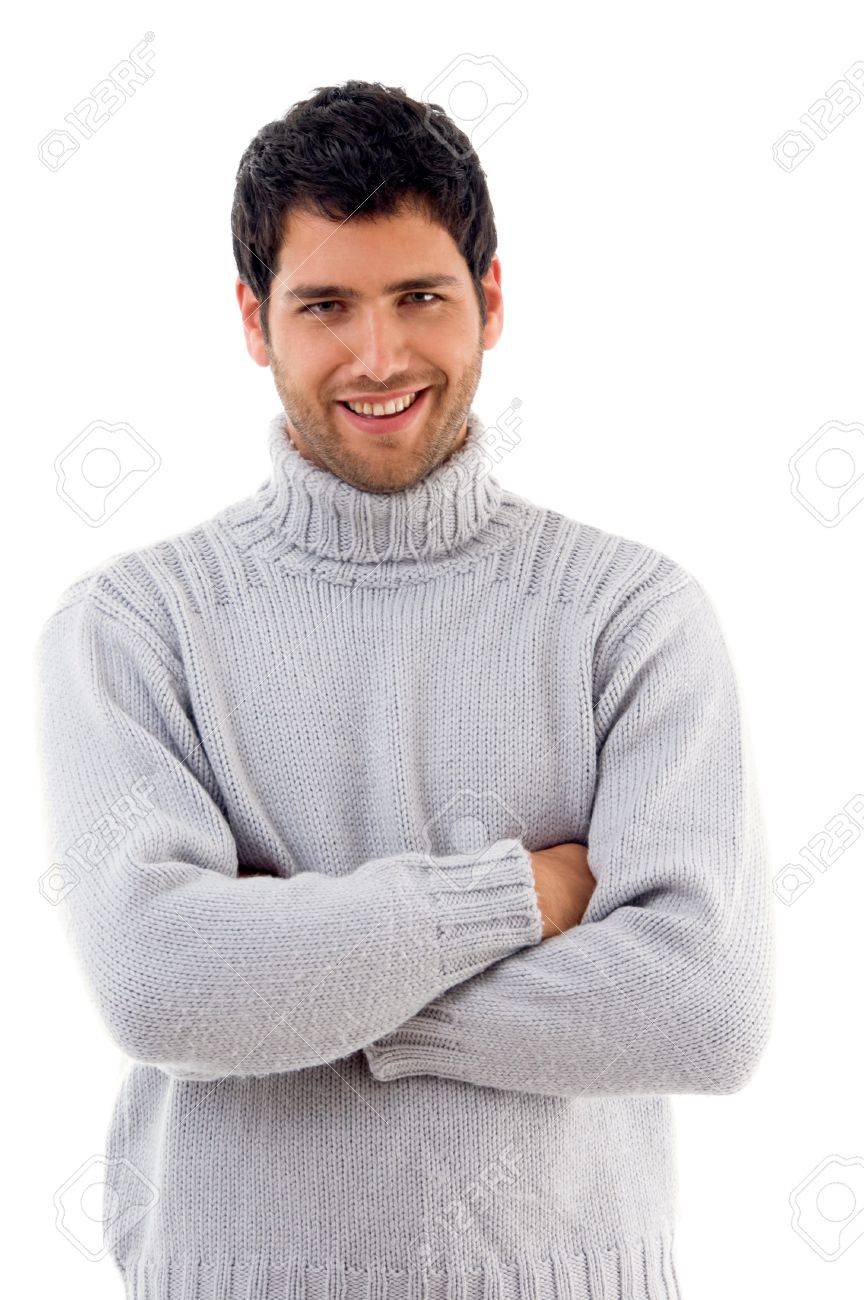 guy wearing sweater