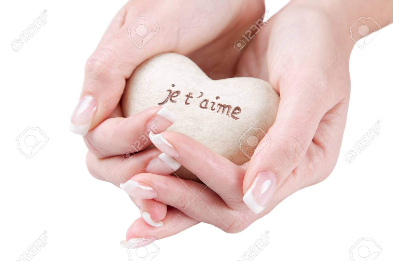 Ich Liebe Dich In Franzosisch Sprache Lizenzfreie Fotos Bilder Und Stock Fotografie Image 24697103