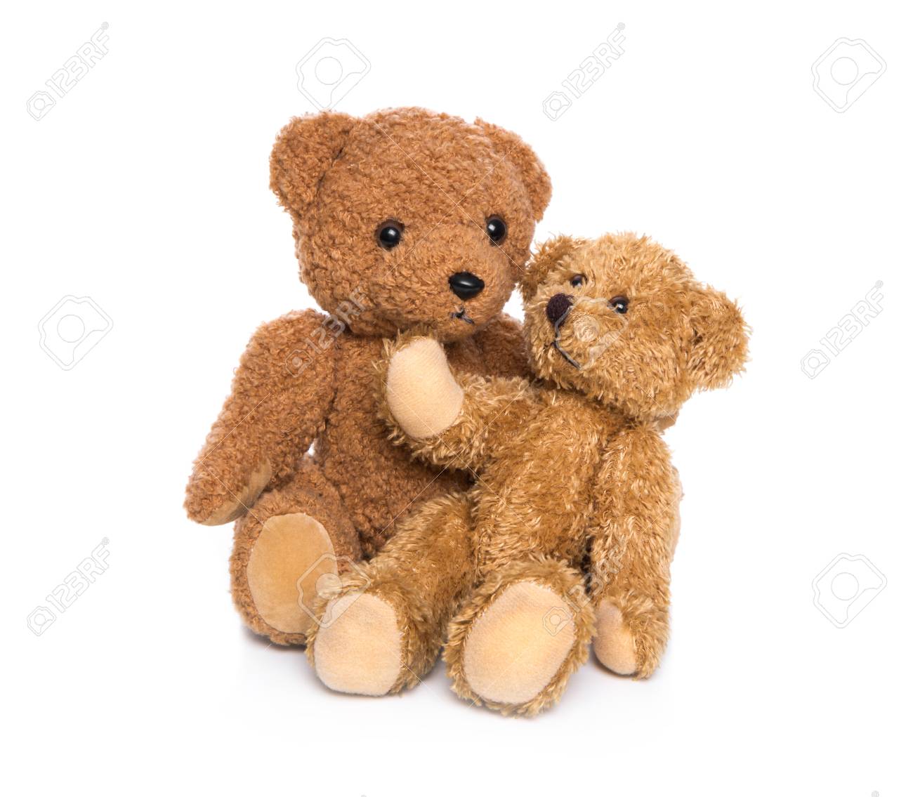 mother and baby teddy bear