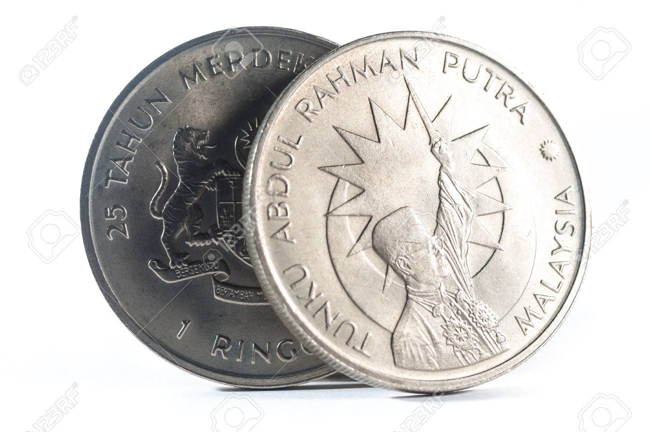 トゥンク Abdul Rahman プトラ RM1 マレーシア コインの写真素材・画像素材 Image 22503620