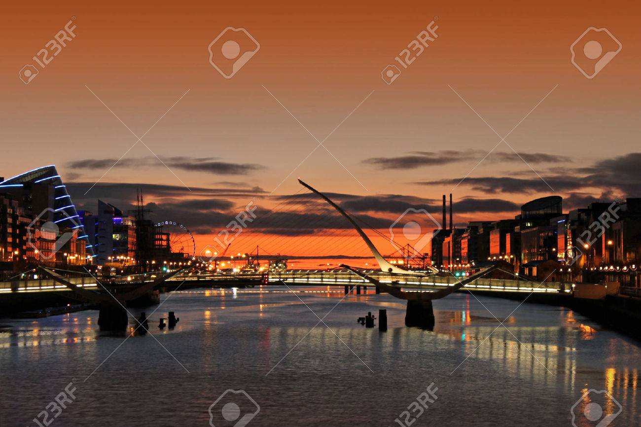 sunrise on the river