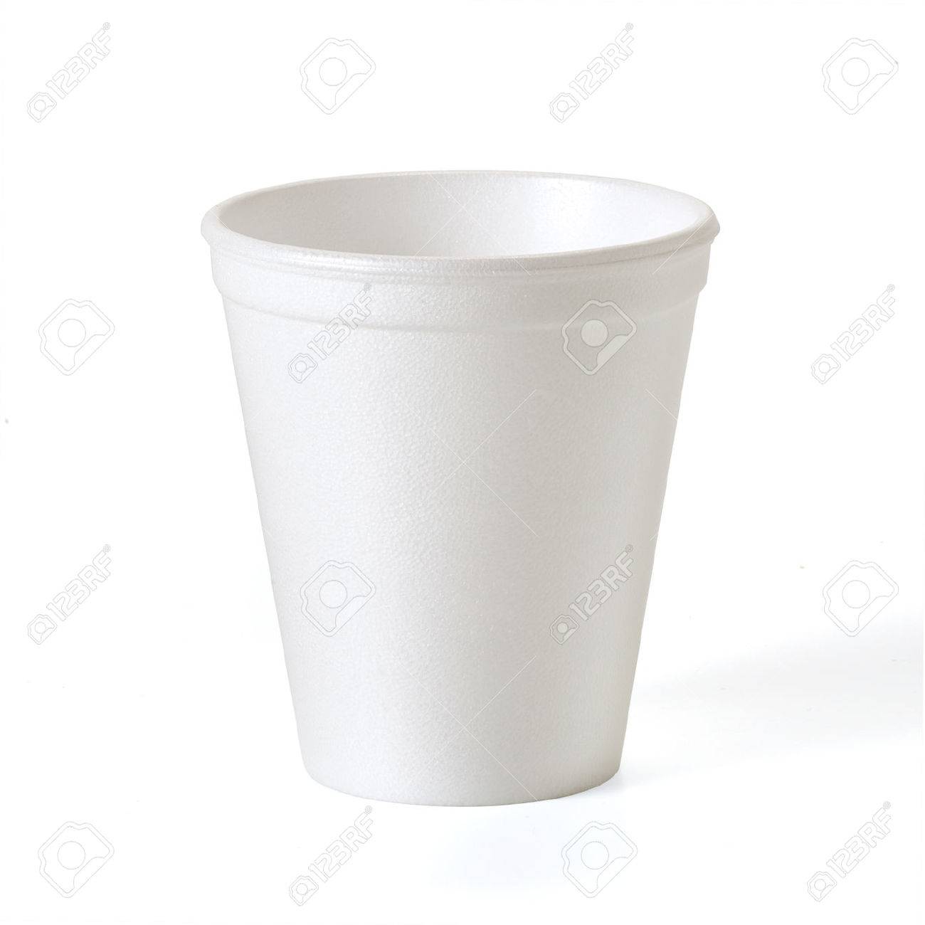 空発泡ポリスチレン テイクアウト コーヒー カップ の写真素材 画像素材 Image
