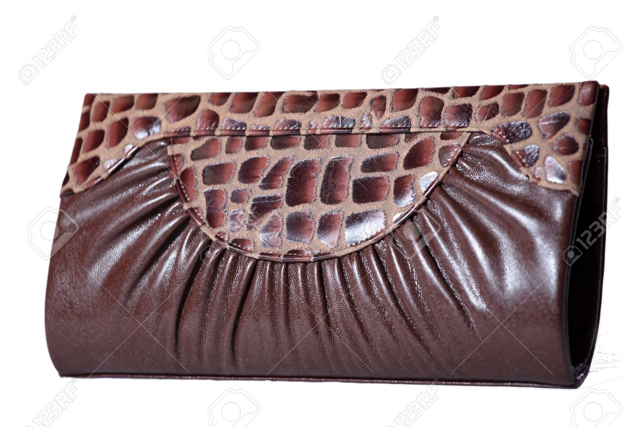 ladies leather hand purse