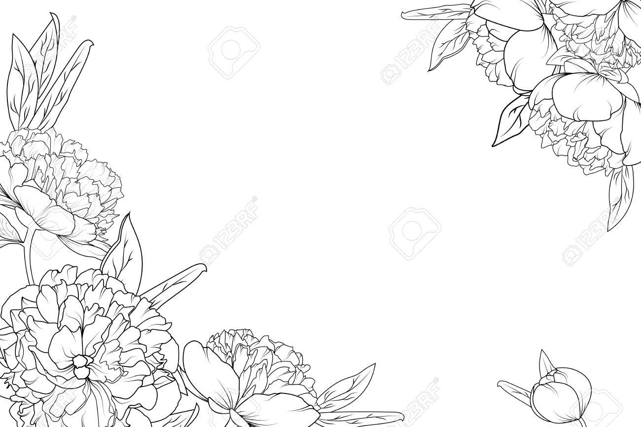 Featured image of post Corner Flower Border Drawing : Browse our floral border images, graphics, and designs from +79.322 free vectors graphics.