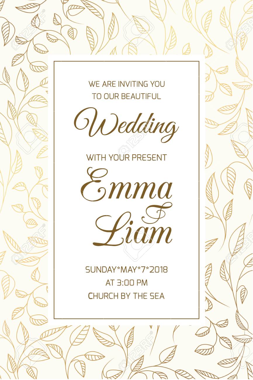 wedding marriage event invitation rsvp card template swirly