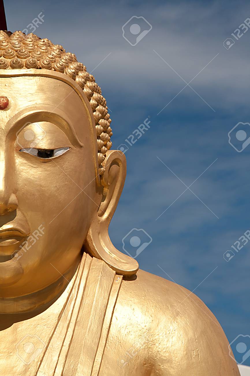 Golden Buddha Image At Wat Mai Sam Ran Stock Photo Picture And Royalty Free Image Image 11729047 123rf com