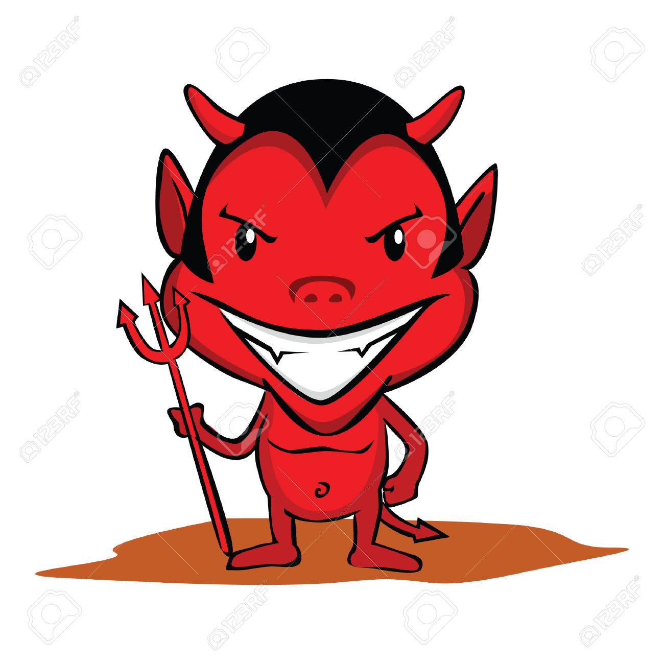 Small Devil Royalty Free SVG, Cliparts, Vectors, And Stock