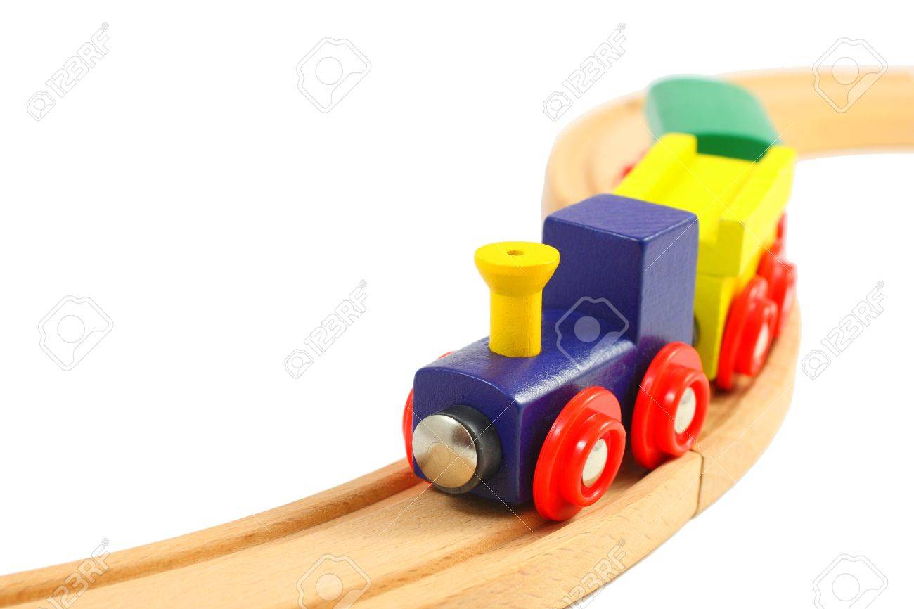 wooden locomotive